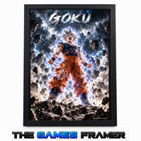 Dragon Ball Goku Ultra Instinct Straight Mount Premium Quality  Frame