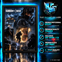 Rainbow 6 Siege F2 Straight Mount Premium Quality Flat Frame