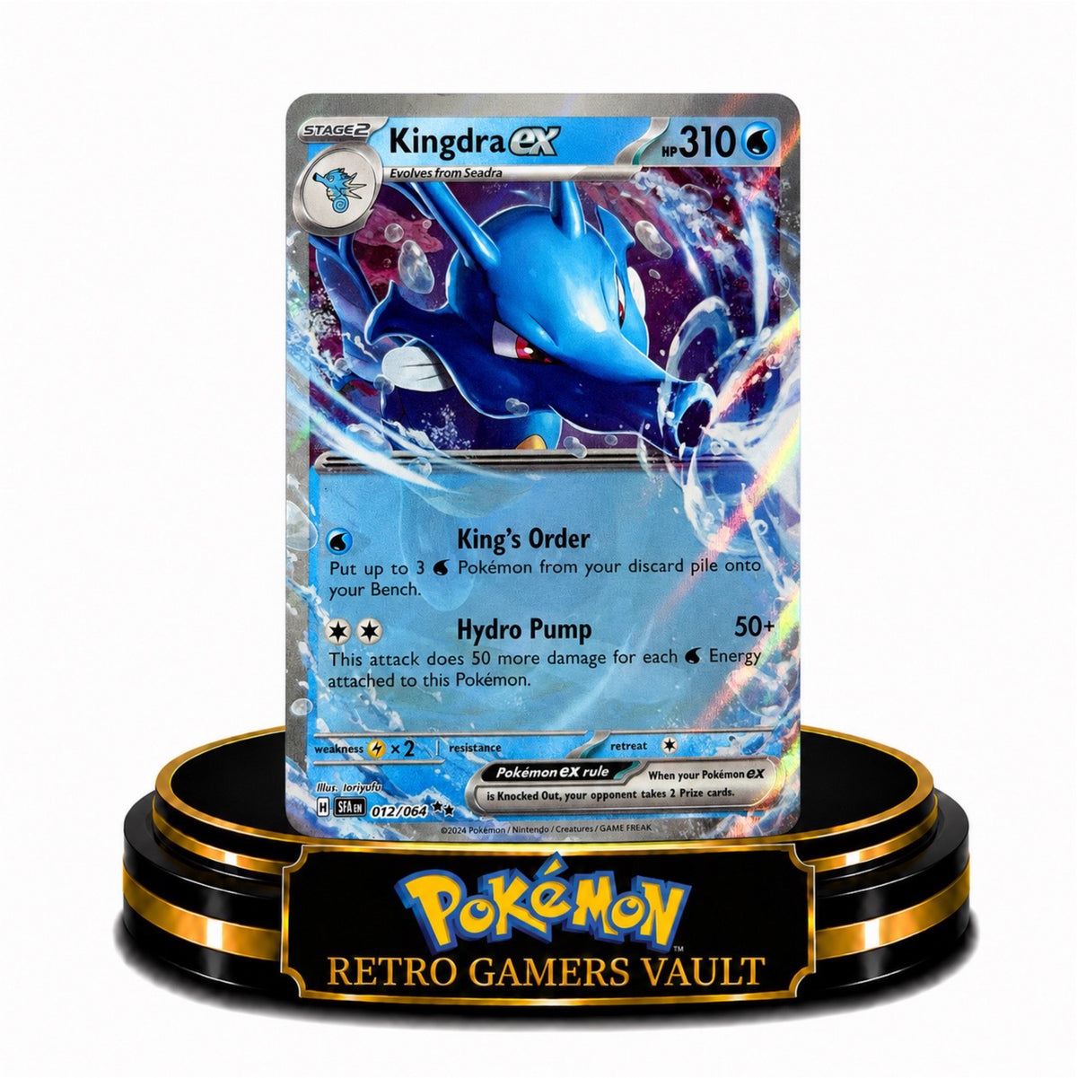 Kingdra ex 012/064 Single Card mint