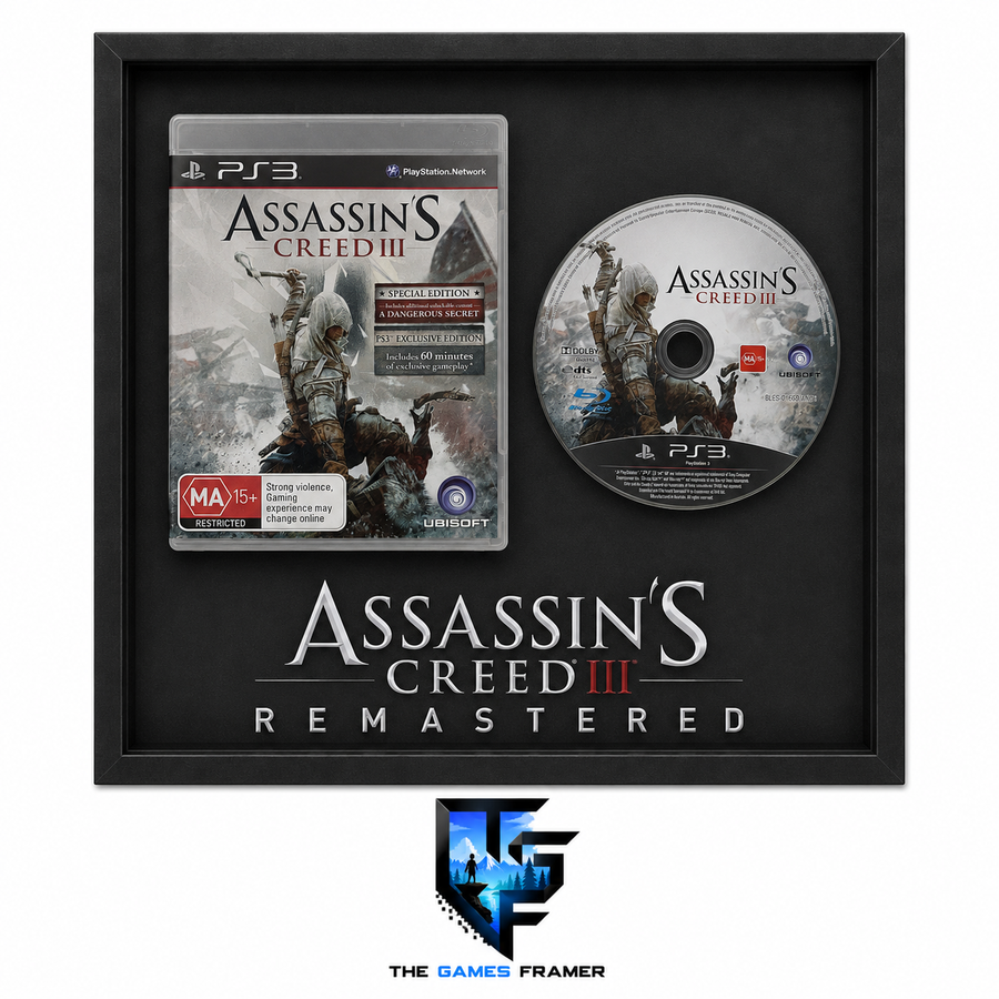 Assassins Creed lll Games Framer Boxed Picture Frame