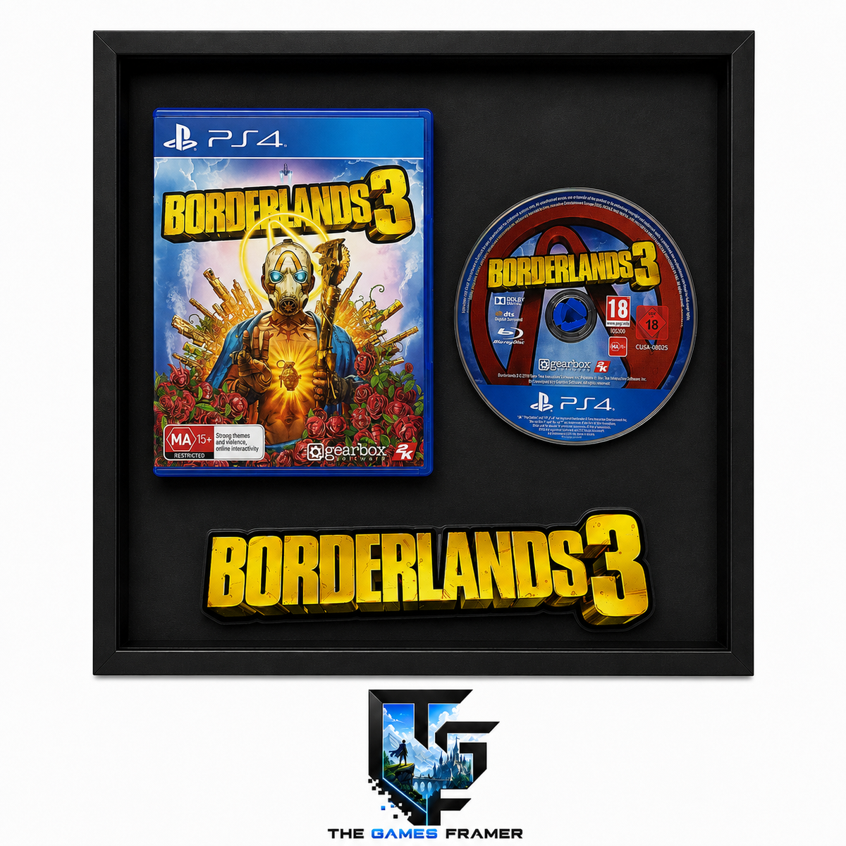 Borderlands 3 Games Framer Boxed Picture Frame