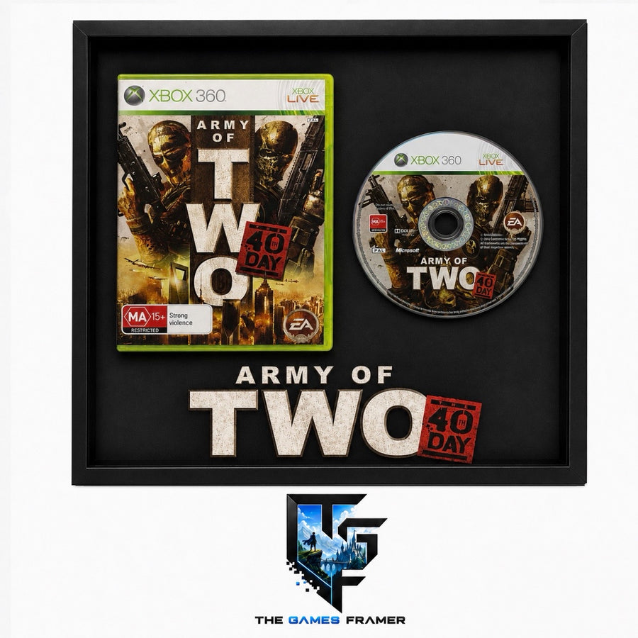 Army of Two Games Framer Boxed Picture Frame