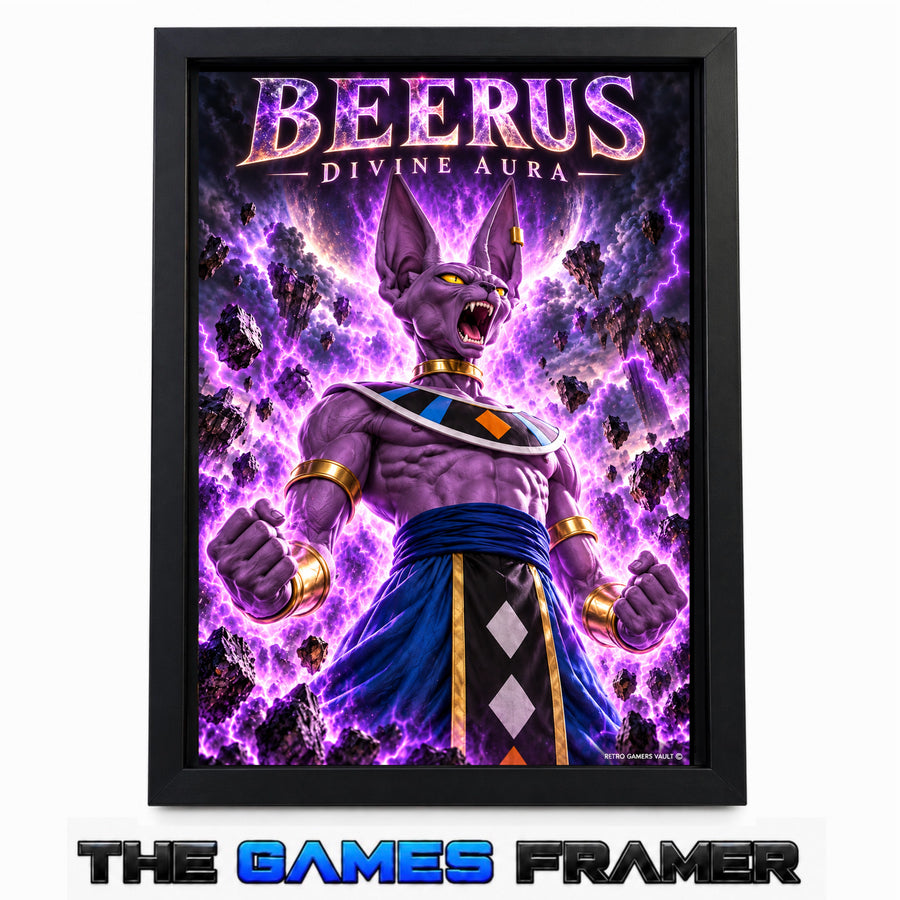 Dragon Ball Beerus Straight Mount Premium Quality Frame
