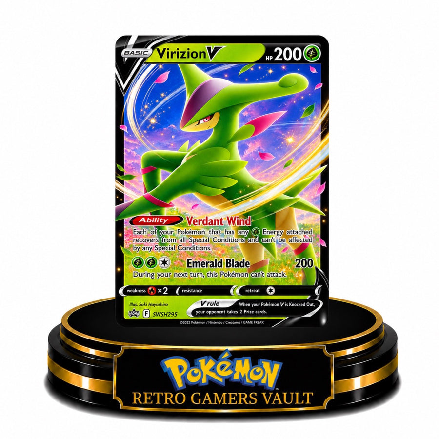 Virizion v swsh295 Single Card Mint
