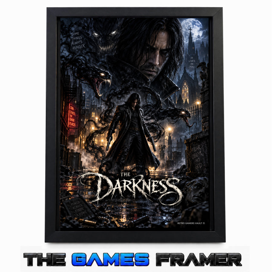 The Darkness F2 Straight Mount Premium Quality Flat Frame