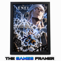 One Piece Enel Straight Mount Premium Quality Frame