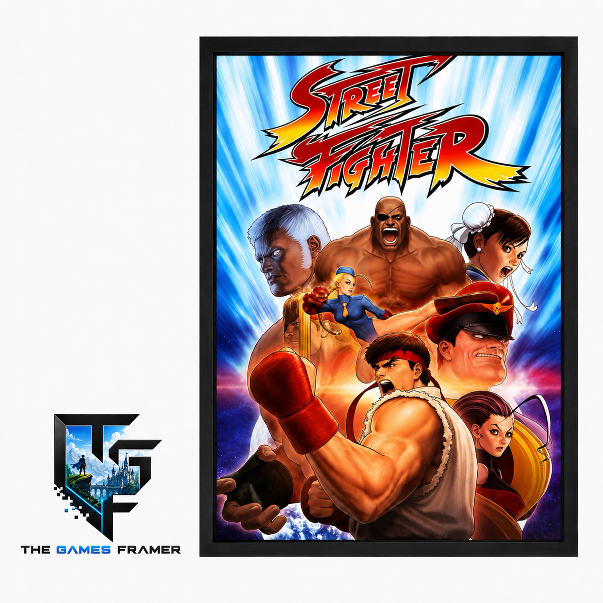 Street Fighter Framed Print