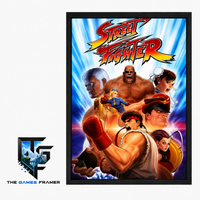 Street Fighter Framed Print