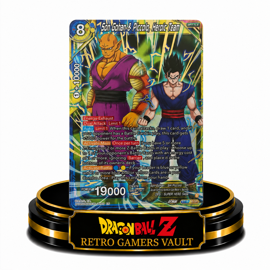 Son Gohan & Piccolo,Heroic Team BT19-145 SR Single Card mint