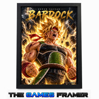 Dragon Ball Bardok F2 Straight Mount Premium Quality Frame