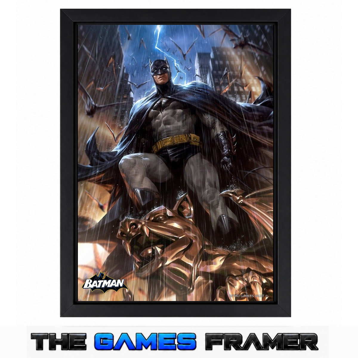 Batman F3 Straight Mount Premium Quality Flat Frame