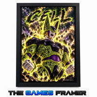 Dragon Ball Cell Straight Mount Premium Quality Frame