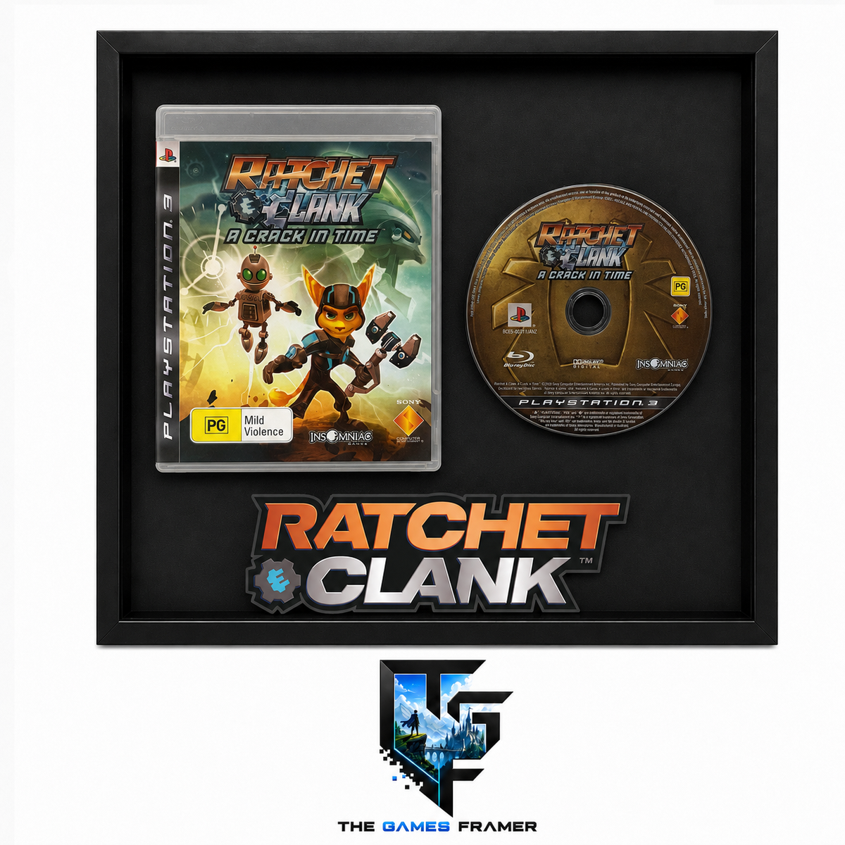 Ratchet & Clank Games Framer Boxed Picture Frame