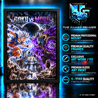 Goku vs Moro Straight Mount Premium Quality Frame