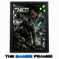 Splinter Cell Blacklist Straight Mount Premium Quality Flat Frame