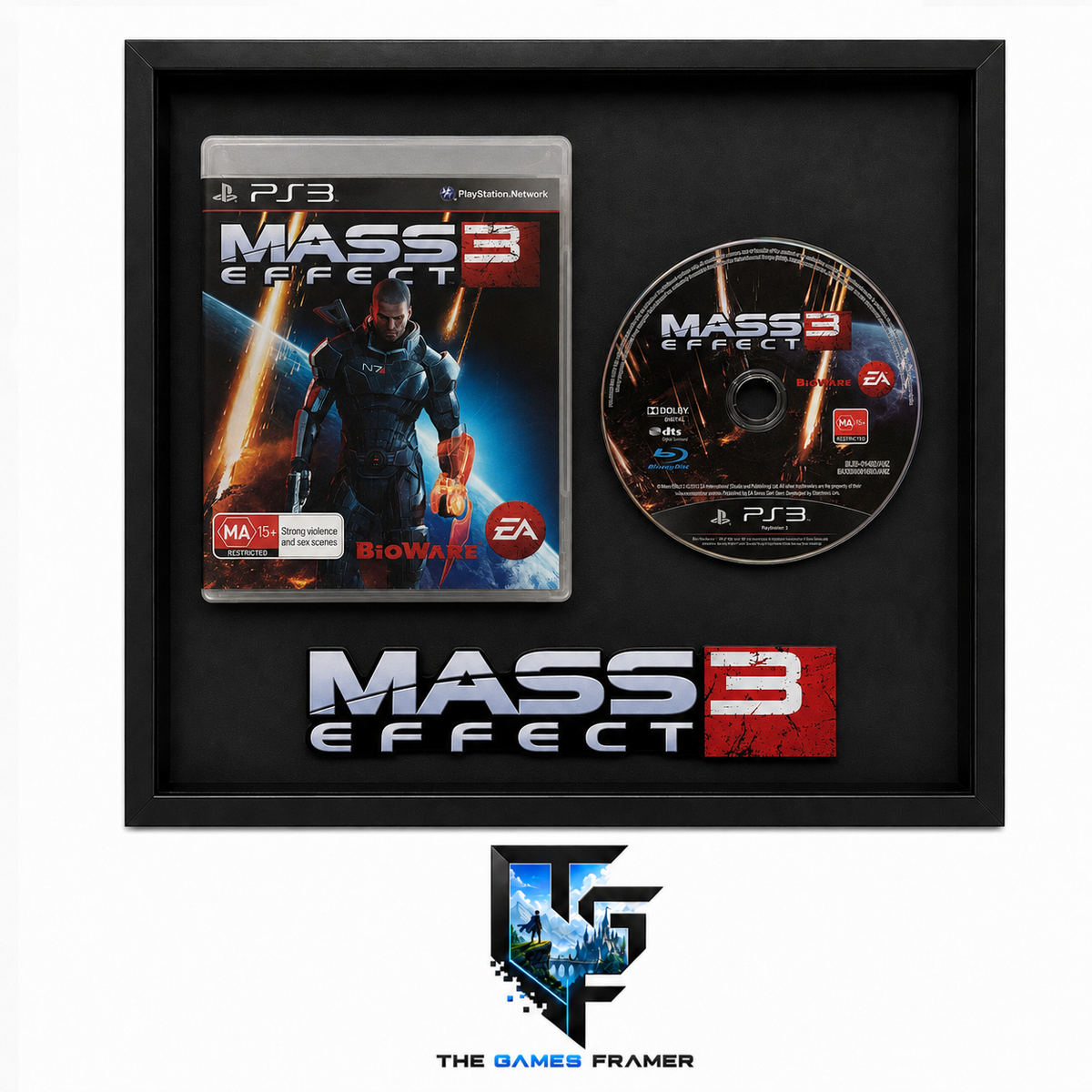 Mass Effect 3 Games Framer Boxed Picture Frame