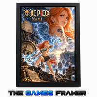 One Piece Nami Straight Mount Premium Quality Frame