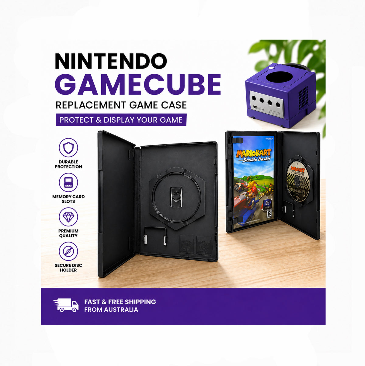 Premium GAMECUBE Game Case
