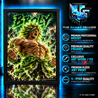 Dragon Ball Super Broly Straight Mount Premium Quality Frame