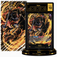 One Piece Premium Graded Set  Luffy ST13-03, Ace ST13-02  -Sabo ST13-01 GOLD FOIL