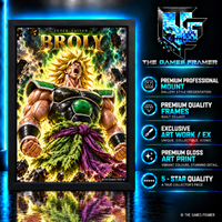 Dragon Ball Broly F2 Straight Mount Premium Quality Frame