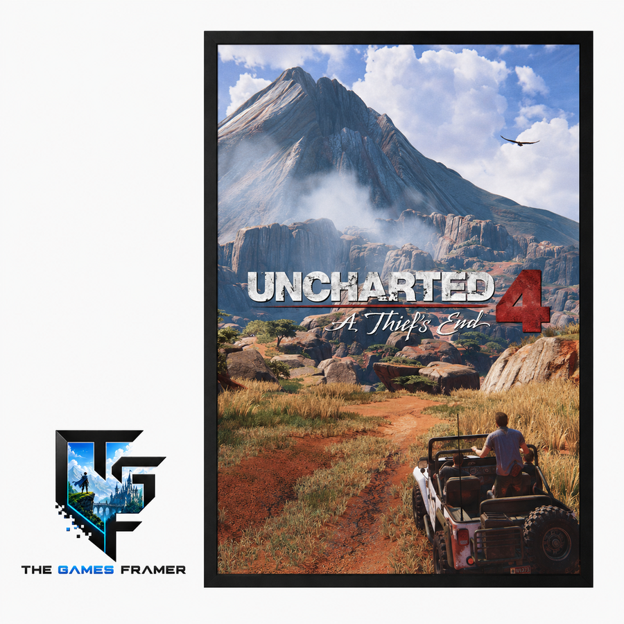 Uncharted 4 Framed Print