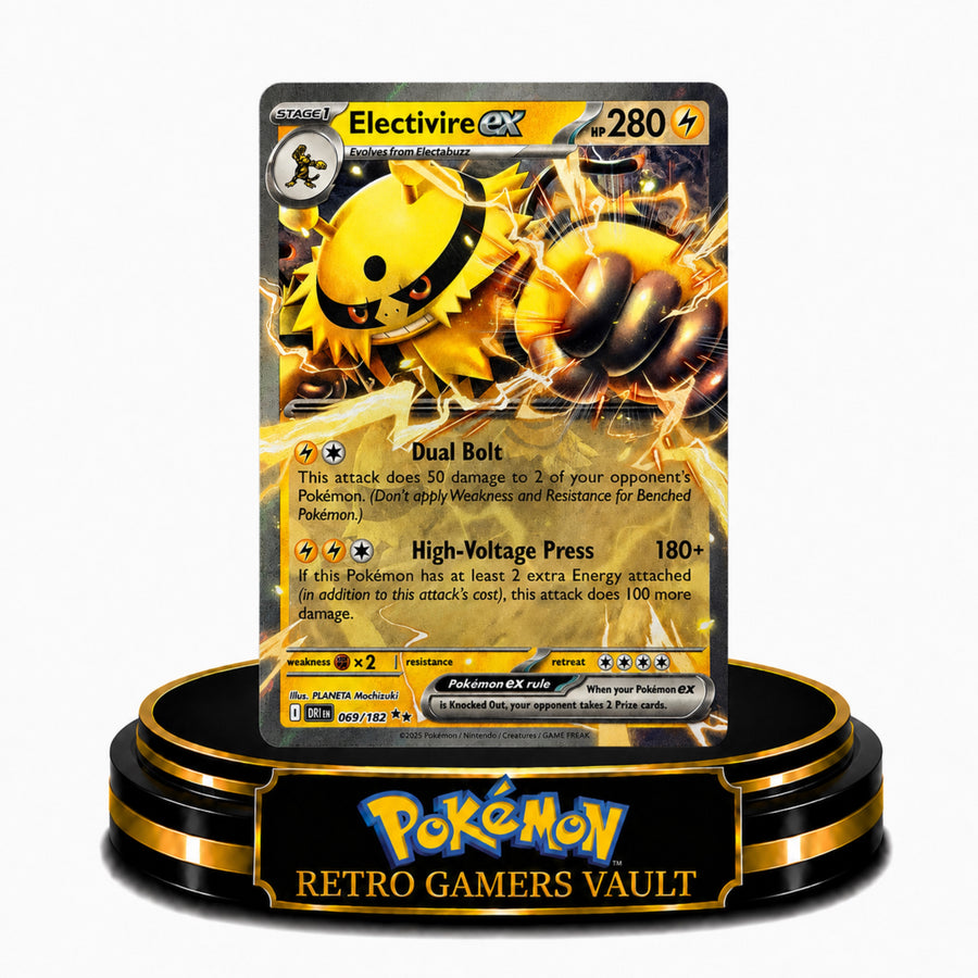 Electivire ex 069/182 Single Card Mint