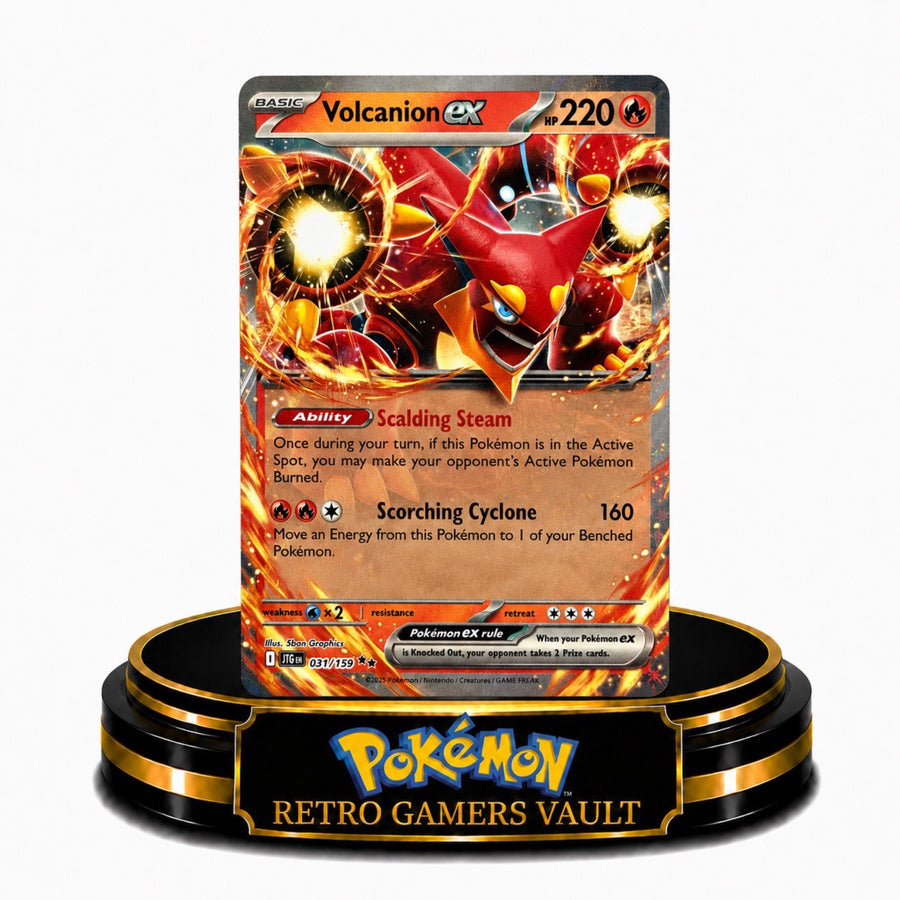 Volcanion ex 131/159 Single Card Mint