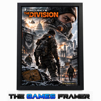 The Devision Straight Mount Premium Quality Flat Frame