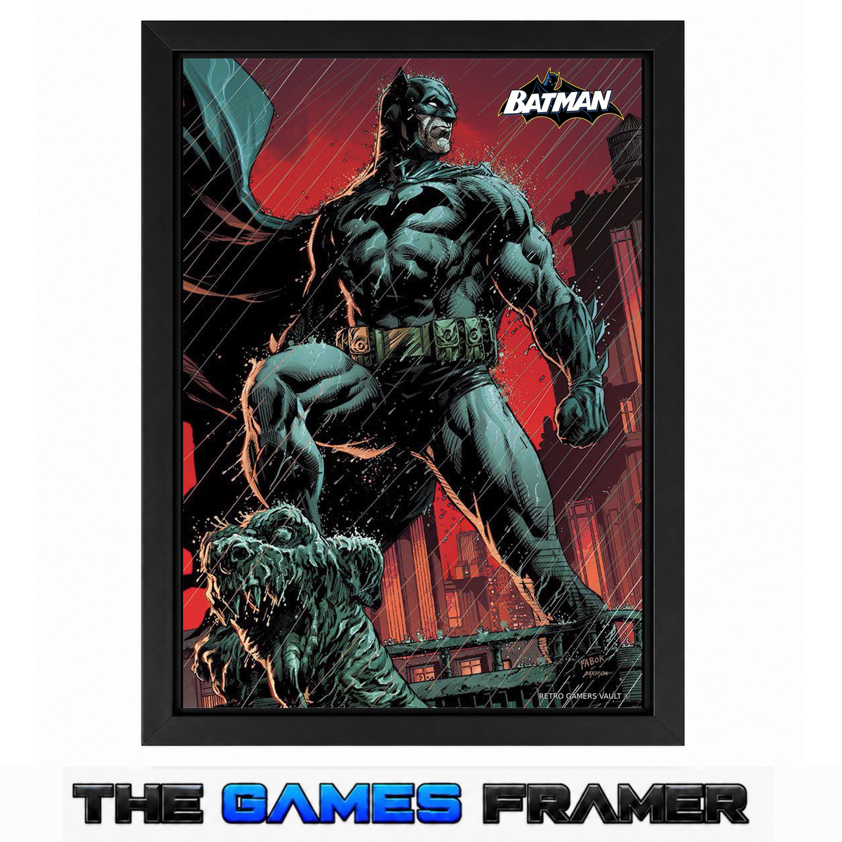 Batman F2 Straight Mount Premium Quality Flat Frame