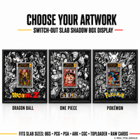 TCG Graded Media Display Frames . One Piece | Dragonball | Pokemon