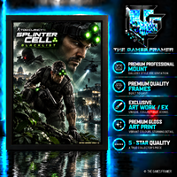 Splinter Cell Blacklist Straight Mount Premium Quality Flat Frame