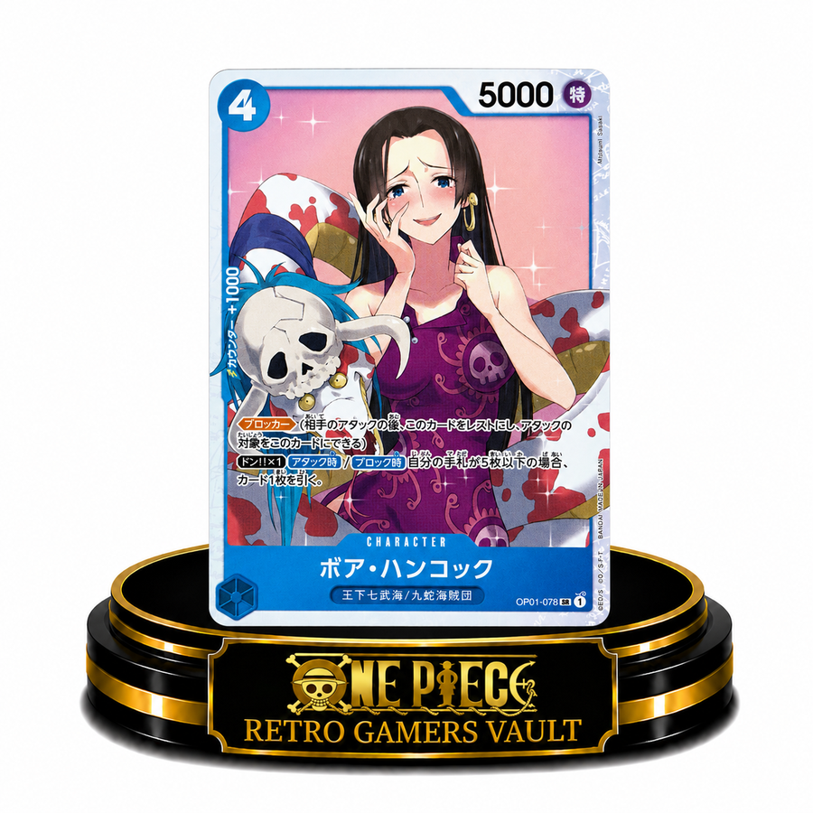 Boa Hancock OP01-078 SR Single Mint Card