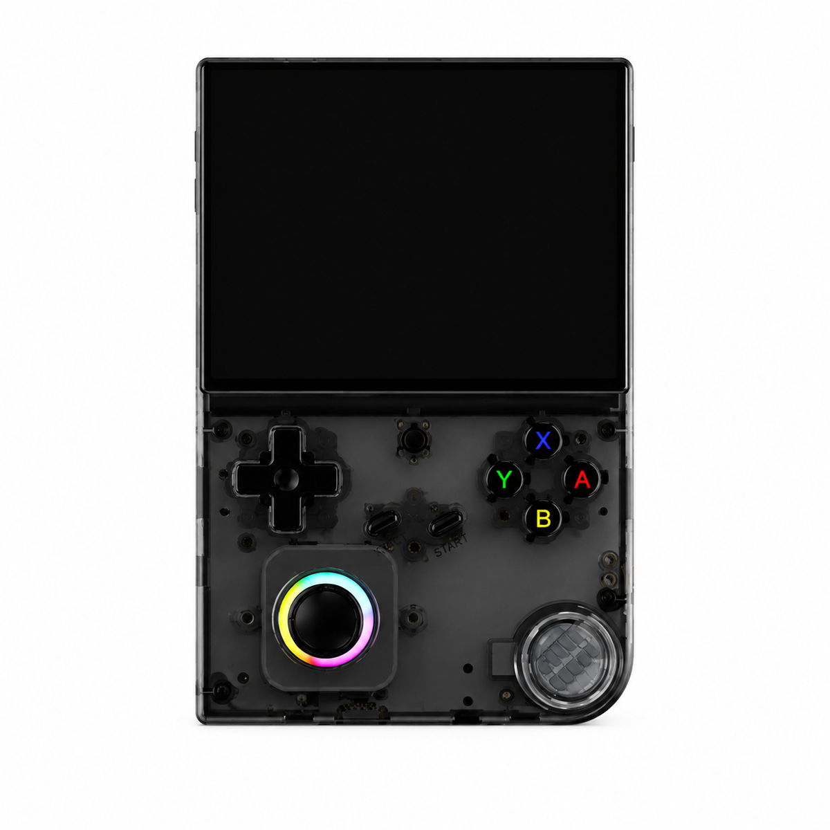 Anbernic RG 40XXV Handheld Gaming Console 64GB-5000 Games Transparent Black