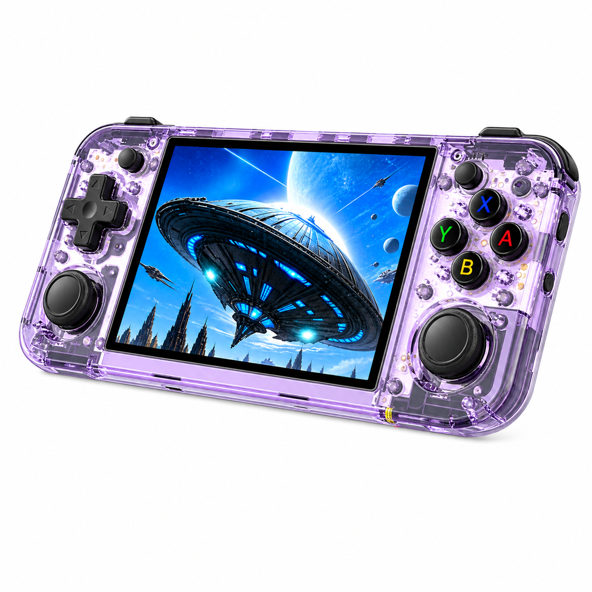 Anbernic RG35XXH Transparent Purple