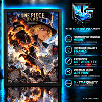 One Piece Sabo Straight Mount Premium Quality Frame