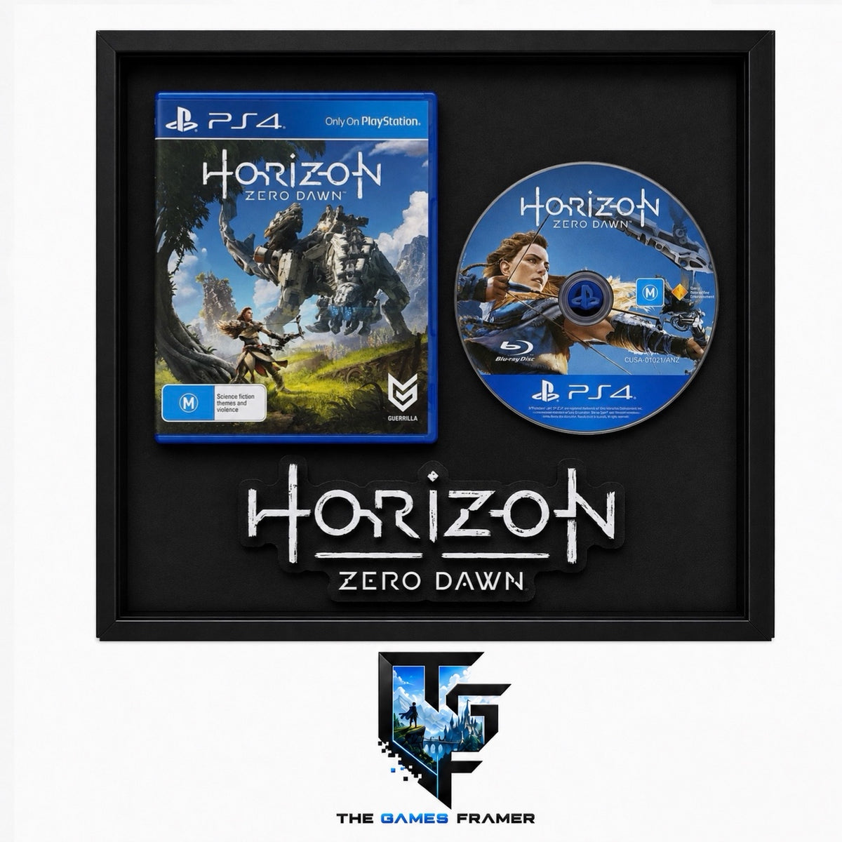 Horizon Zero Dawn Games Framer Boxed Picture Frame
