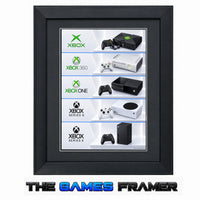 XBOX Evolution Framed Art Print - 5 Choices Professional Mount