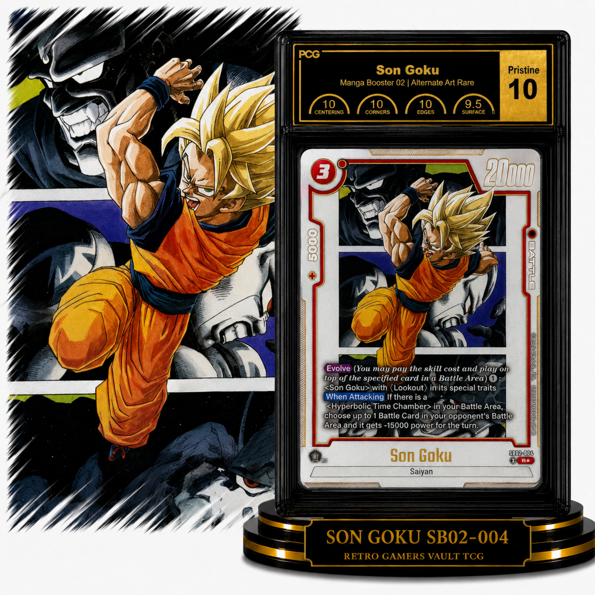 Son Goku Alt Art RARE SB02-004