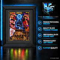 Luffy Pirate of the Sea Framed Exclusive Art Print 1