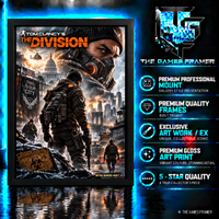 The Devision Straight Mount Premium Quality Flat Frame