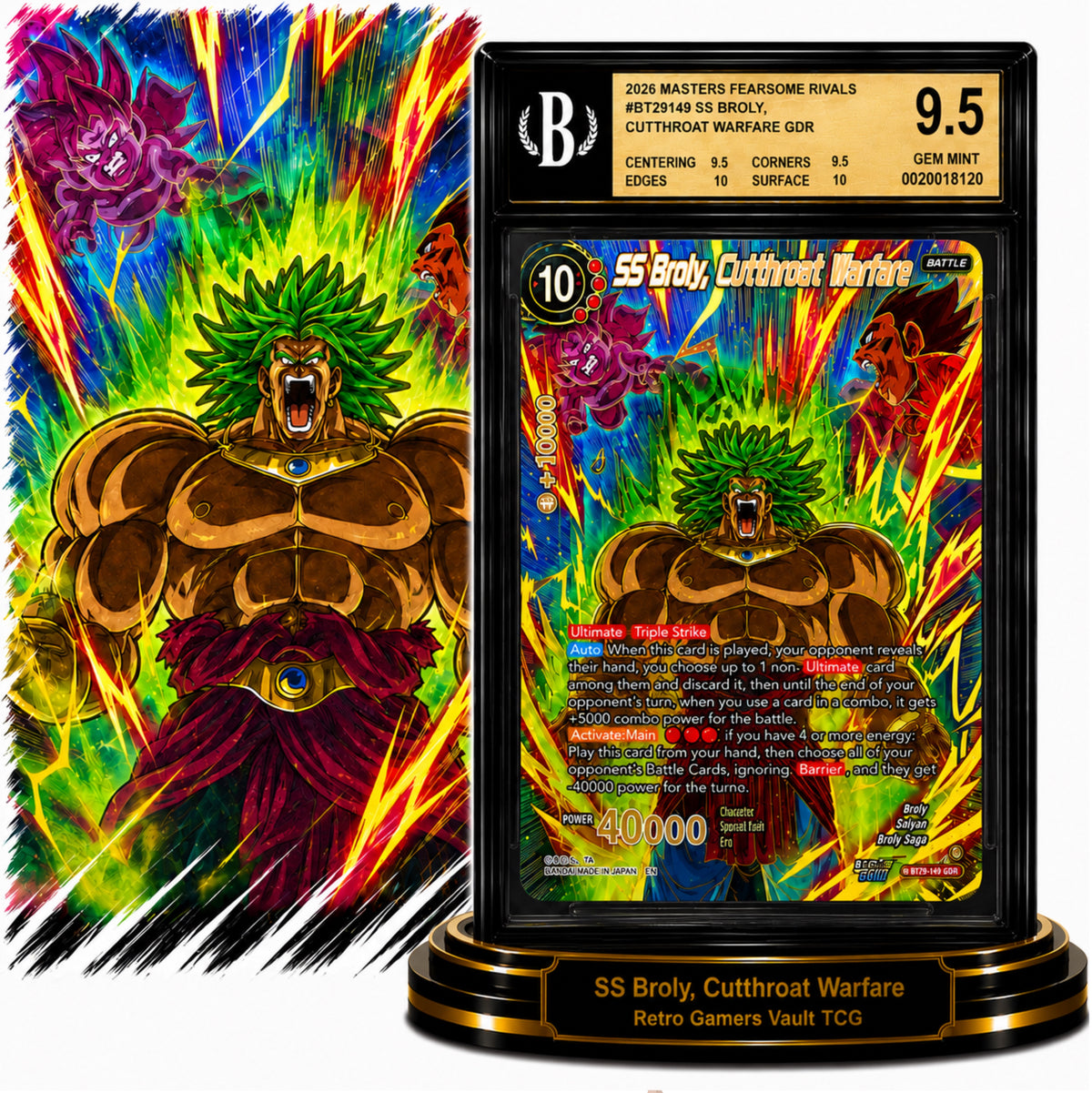 SS Broly Super Cut Throat BT29-149