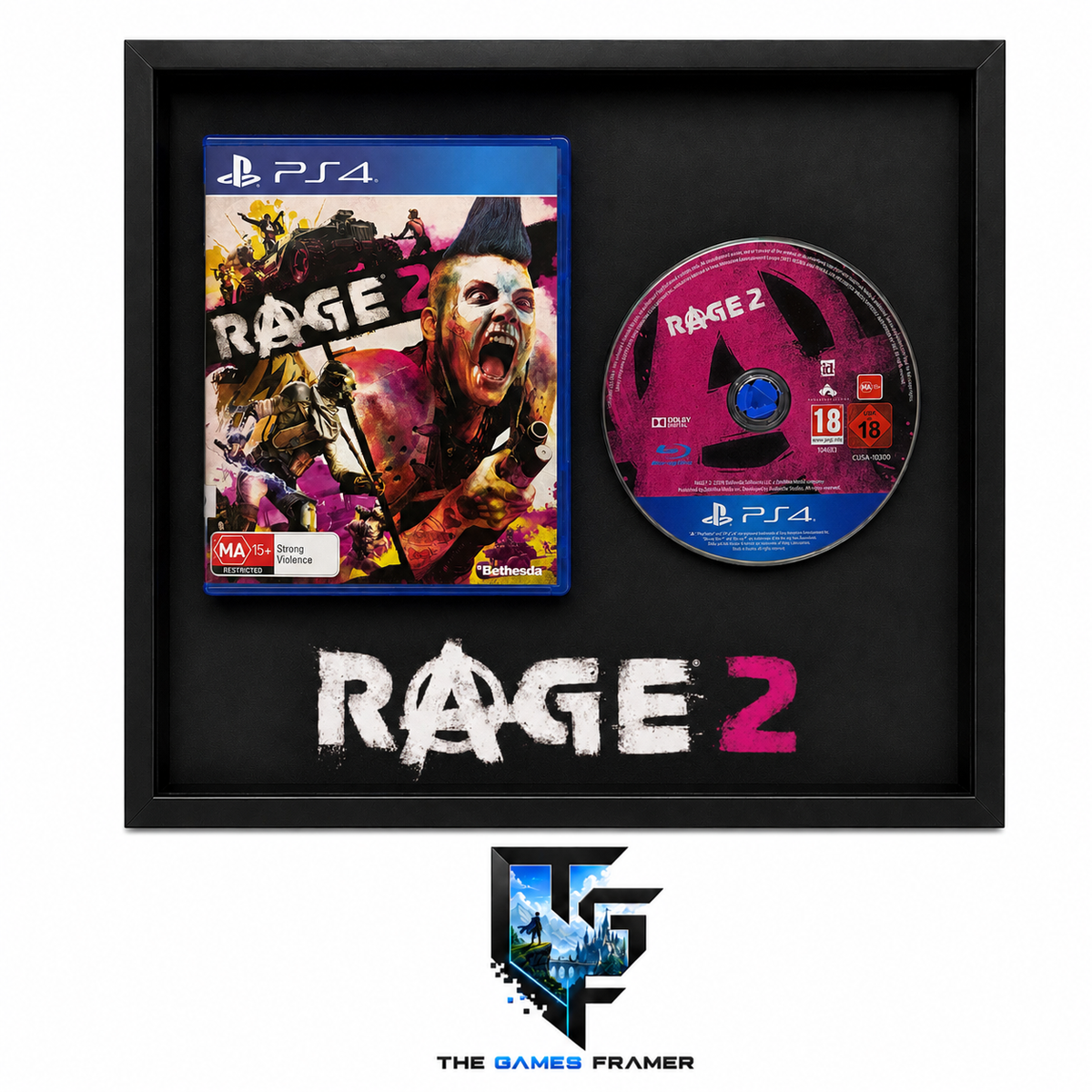 Rage 2 Games Framer Boxed Picture Frame