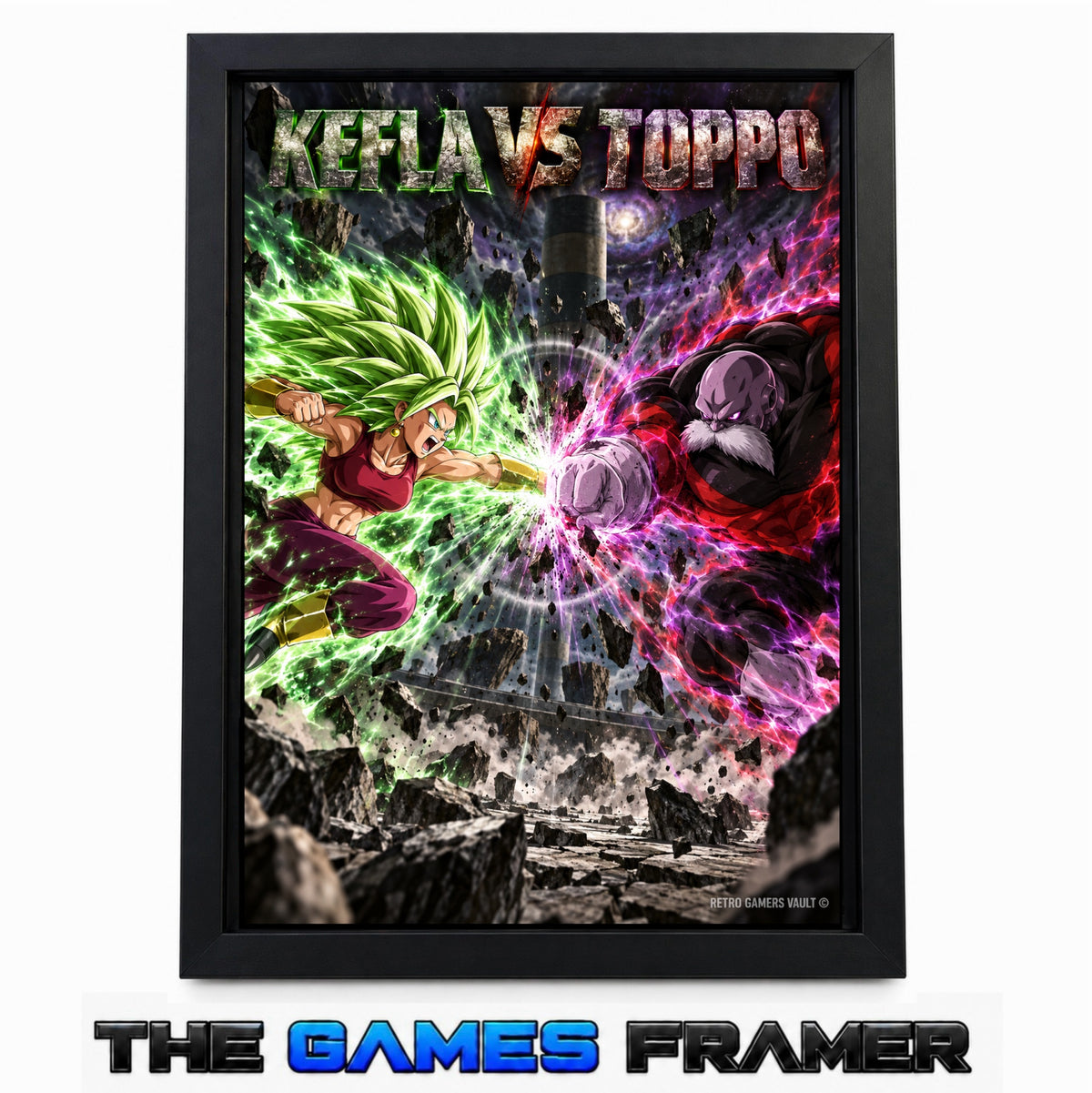 Kefla vs Toppo Straight Mount Premium Quality Frame