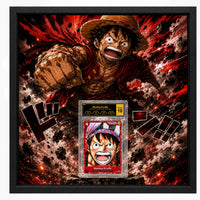 Luffy Mountable Slab Display Shadow Box Frame