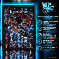 Killer Instinct Straight Mount Premium Quality Flat Frame
