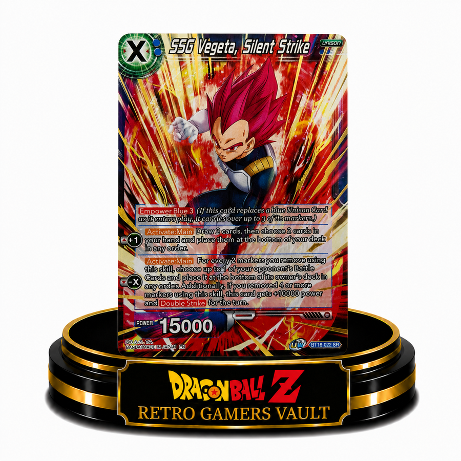 SSG Vegeta,Silent Strike BT16-022 SR Single Card Mint