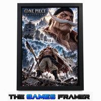 One Piece Whitebeard Straight Mount Premium Quality Frame