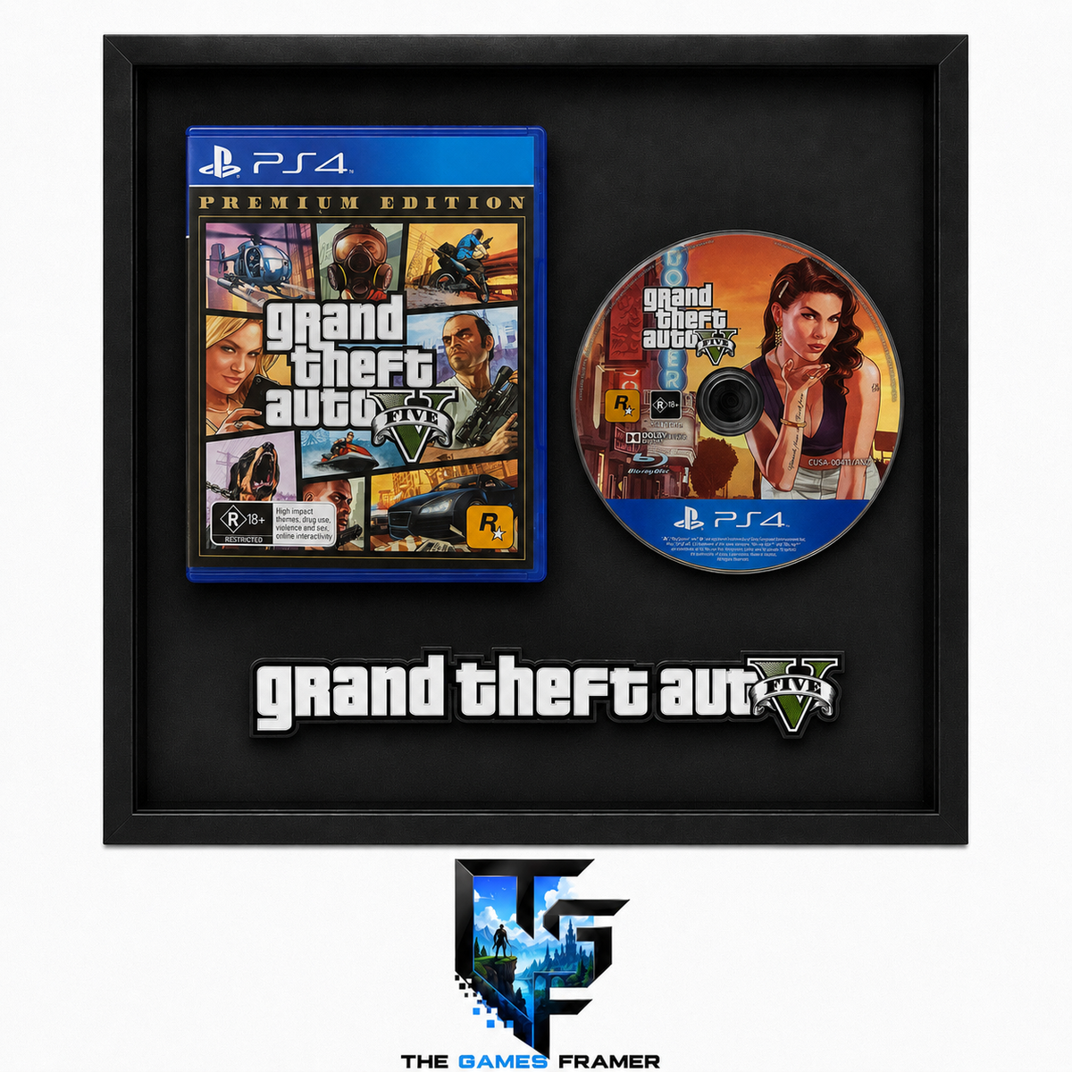 Grand Theft Auto 5 Games Framer Boxed Picture Frame