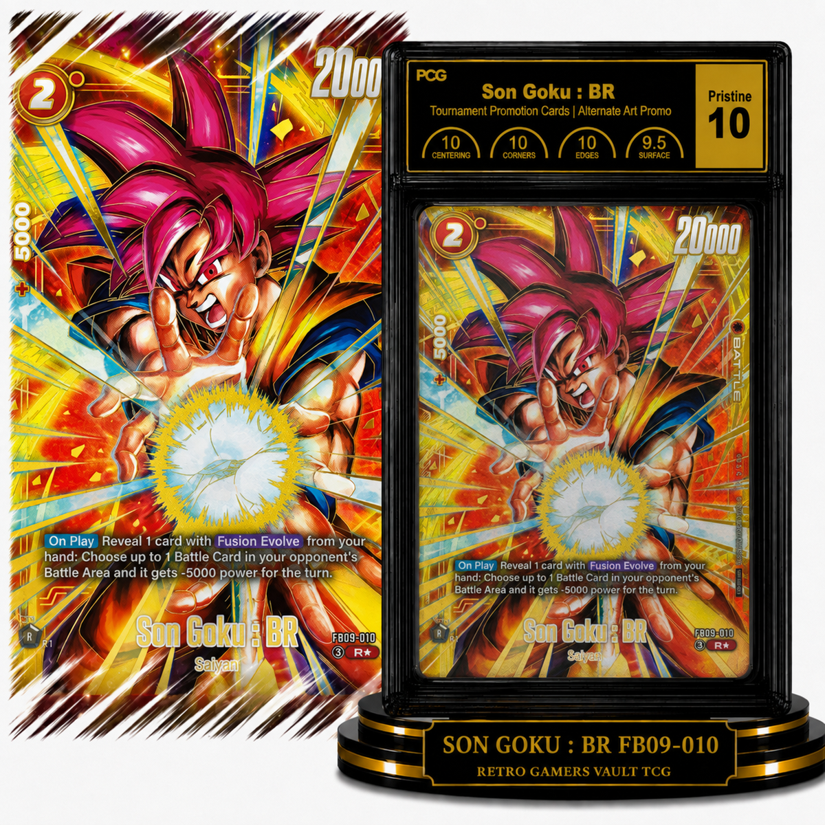 Son Goku : BR RARE Alt Art FB09-010